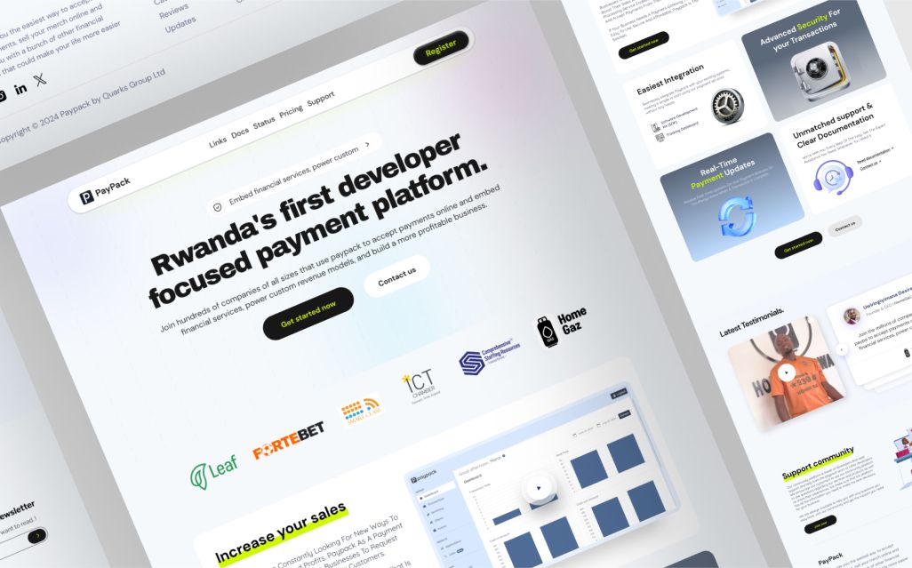 Paypack Payment Integration & Fintech Platform