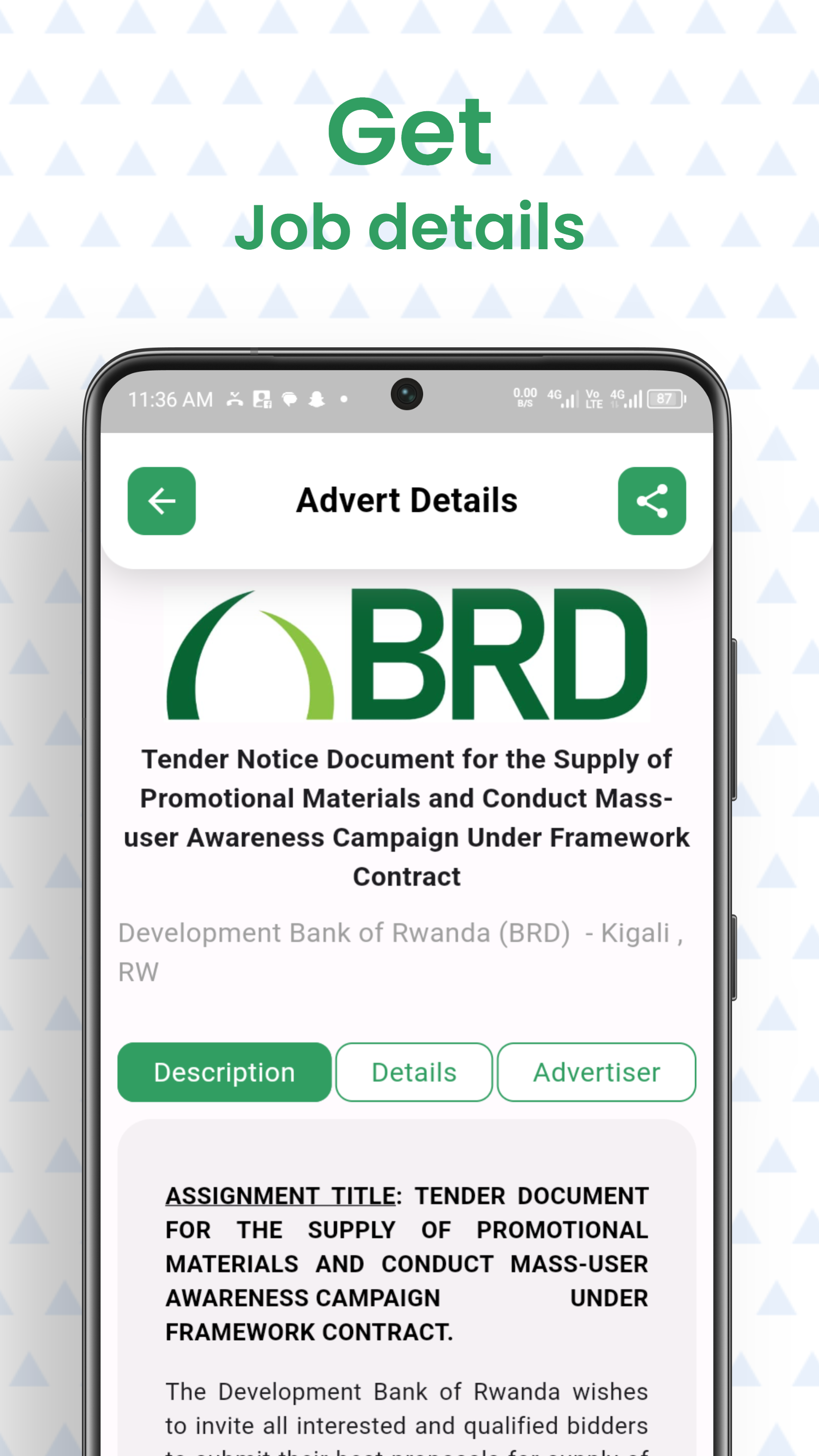Job in Rwanda – Recruitment & Job Search Mobile Application