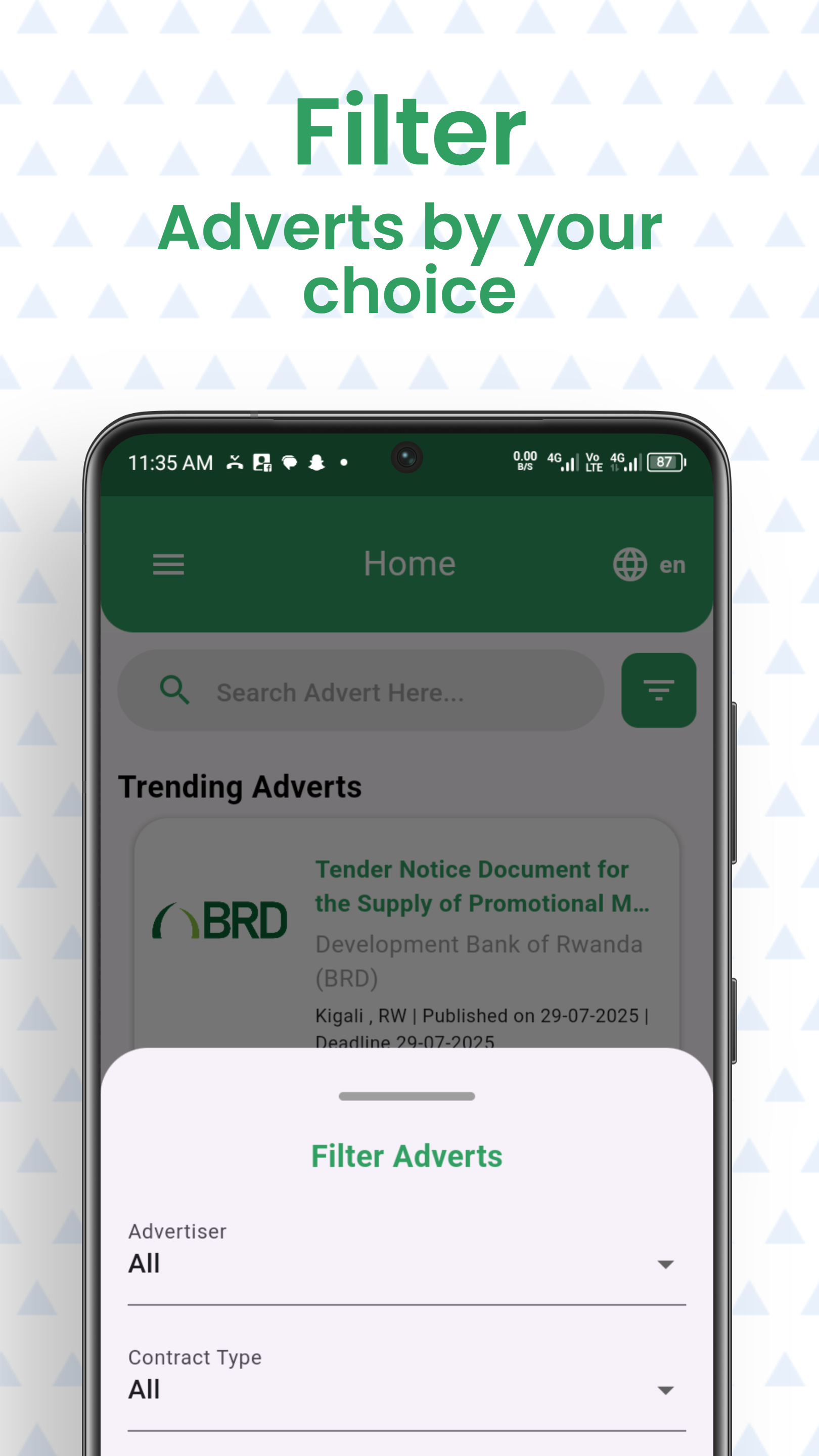 Job in Rwanda – Recruitment & Job Search Mobile Application