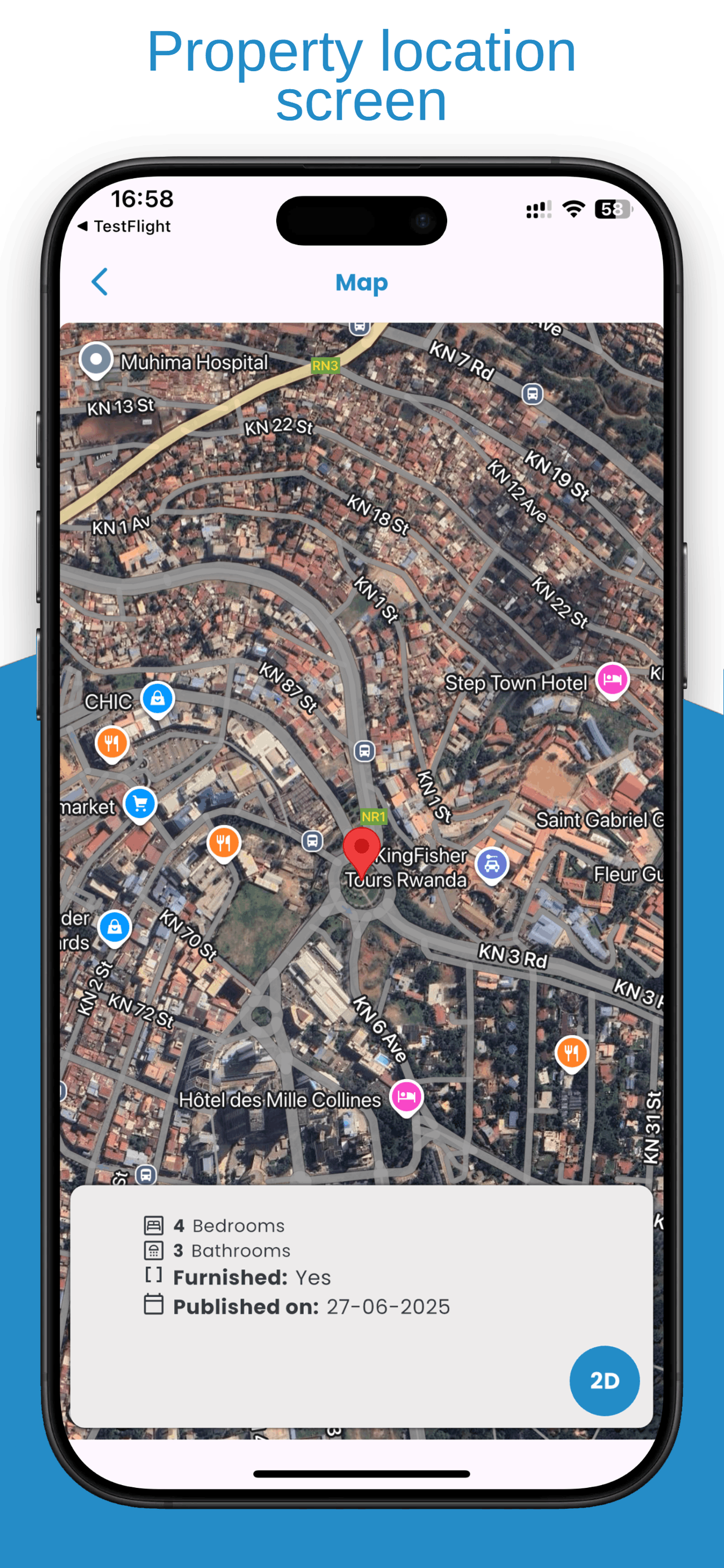 House in Rwanda – Real Estate Mobile Application