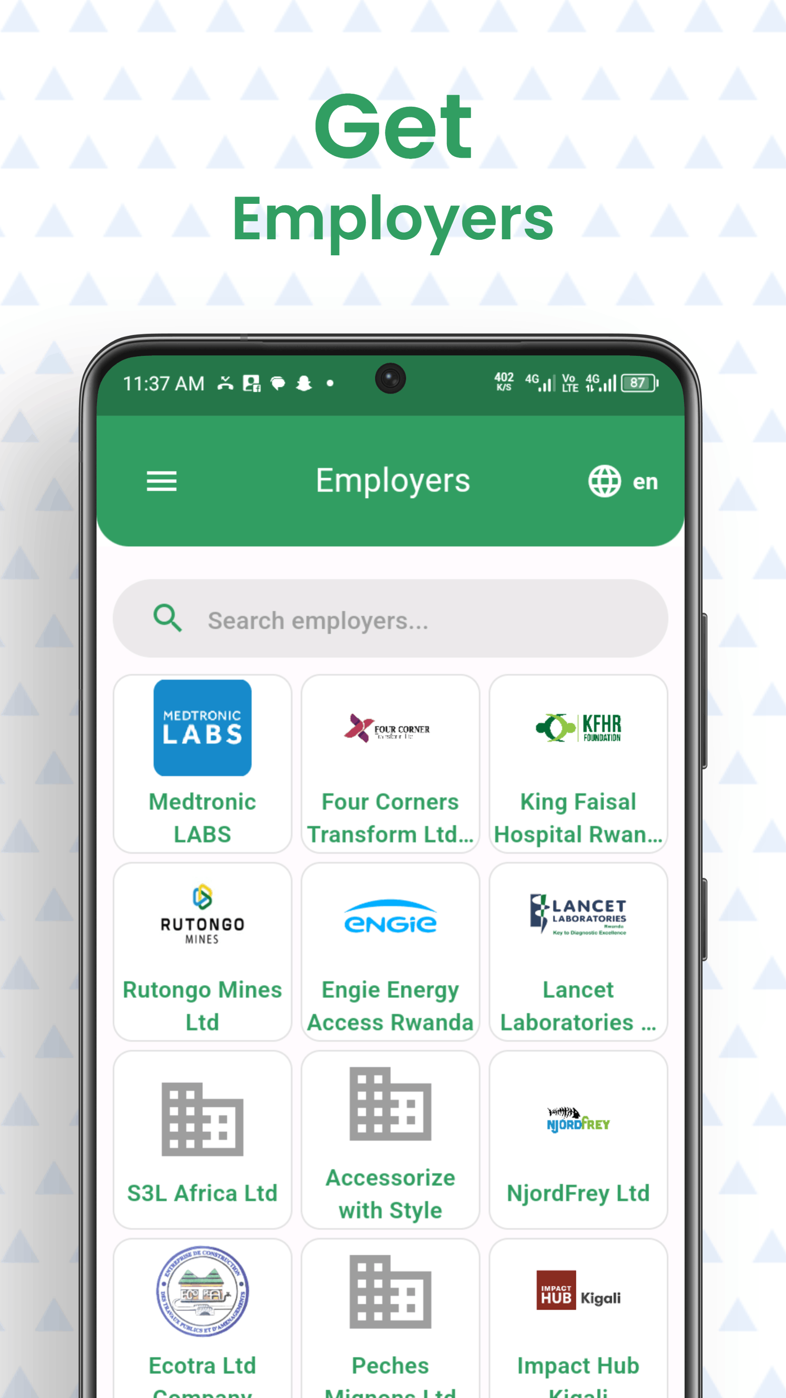 Job in Rwanda – Recruitment & Job Search Mobile Application
