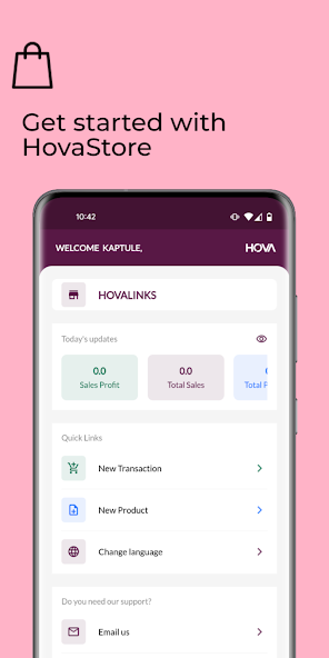 HovaStore – Smart POS & Business Management Mobile App