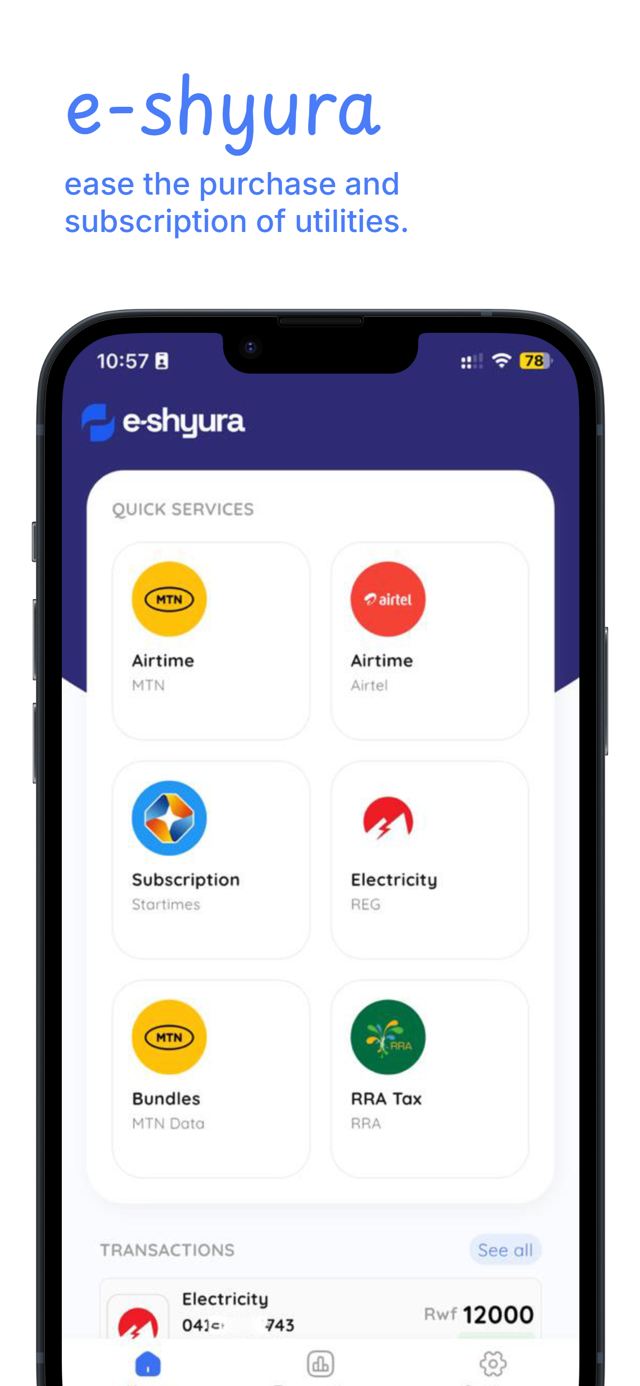Eshyura – Cross-Platform Mobile Application (iOS & Android)