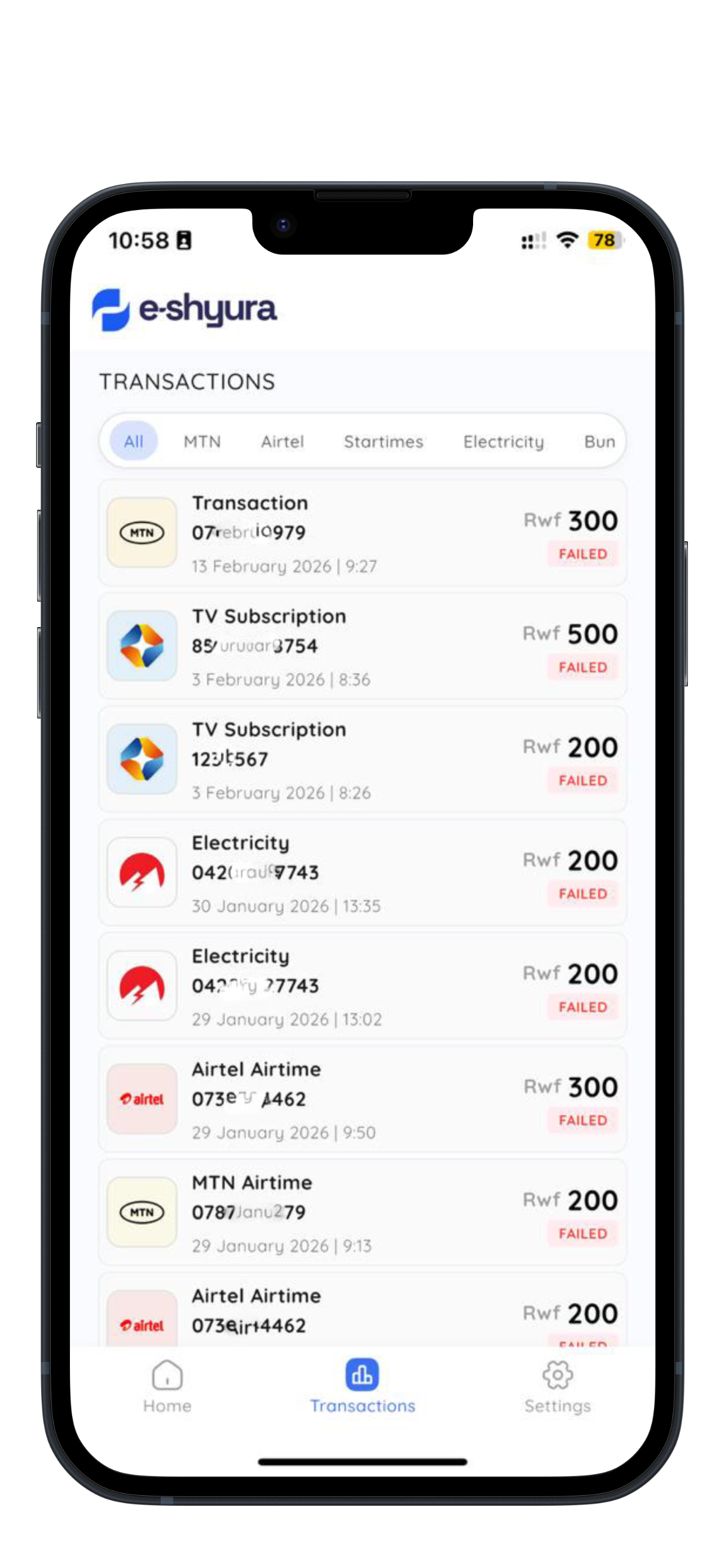 Eshyura – Cross-Platform Mobile Application (iOS & Android)